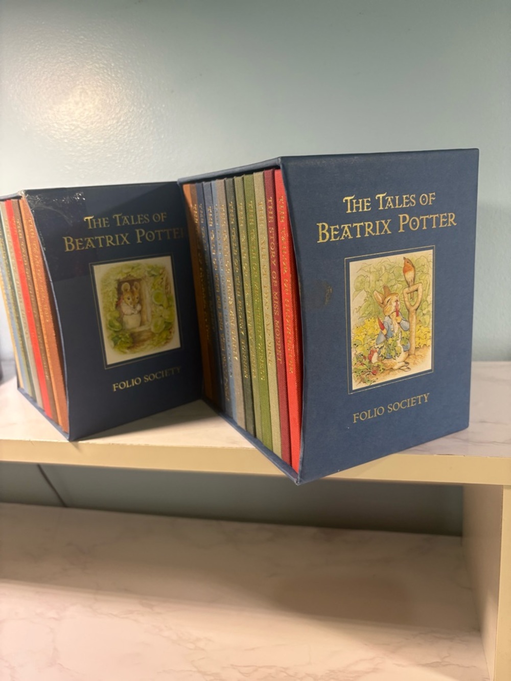 Folio Society boxed set of The Tales of Beatrix Potter